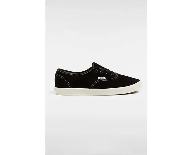 Vans tenisi din piele intoarsa Authentic Lowpro culoarea negru, VN000D04BA21
