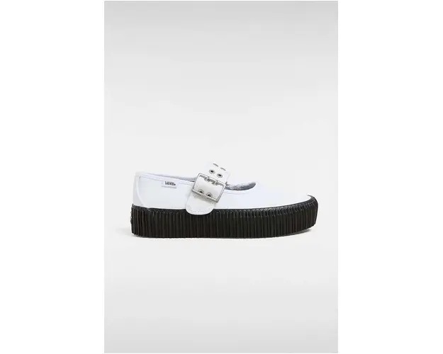Vans balerini Mary Jane Creeper culoarea alb, VN000D07YB21
