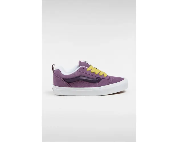 Vans tenisi din piele intoarsa Knu Skool culoarea violet, VN000CRPPRP1