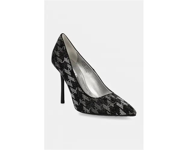 Karl Lagerfeld pantofi cu toc SARABANDE II culoarea negru, KL30914M