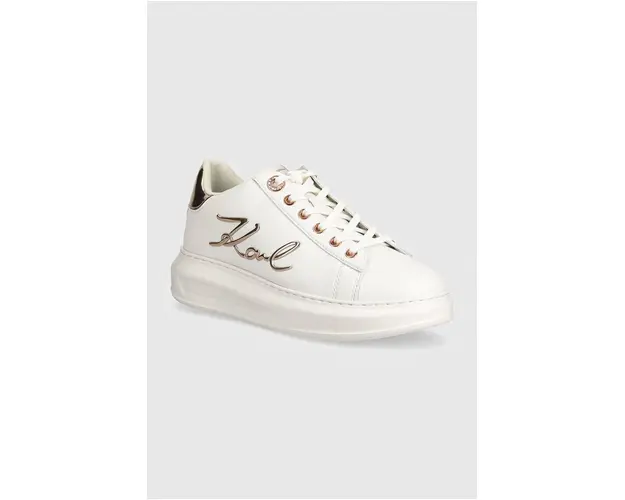 Karl Lagerfeld sneakers KAPRI culoarea alb, KL62510A