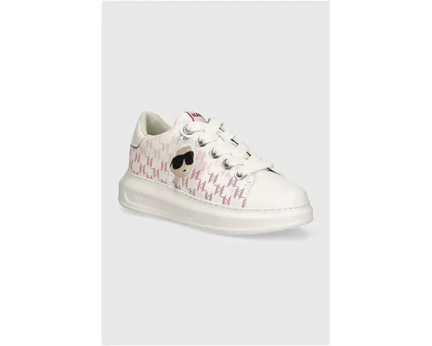 Karl Lagerfeld sneakers KAPRI culoarea alb, KL62576L