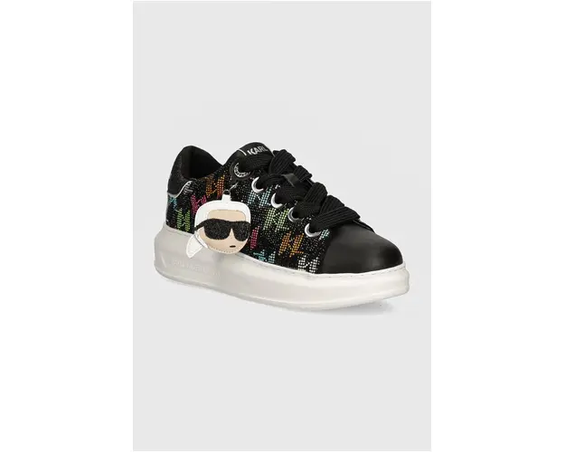 Karl Lagerfeld sneakers KAPRI culoarea negru, KL62576M