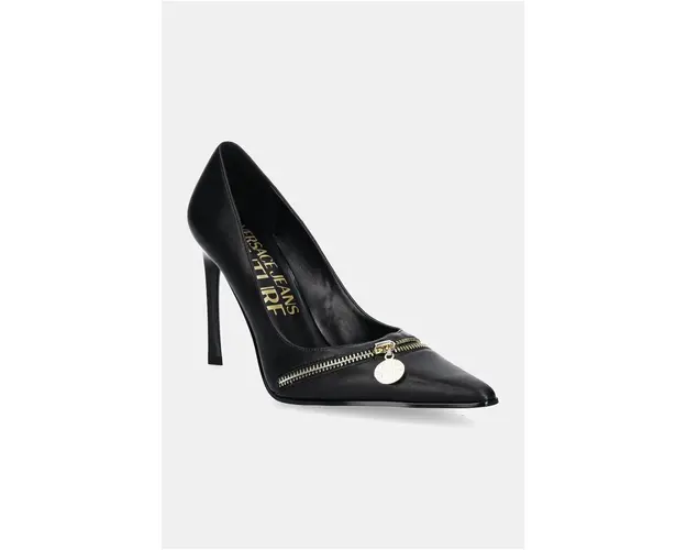 Versace Jeans Couture pantofi cu toc Sadie culoarea negru, 77VA3S27 71570 899