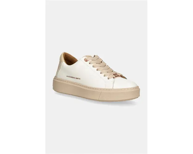 Alexander Smith sneakers London culoarea alb, ALBALDW8372WBE