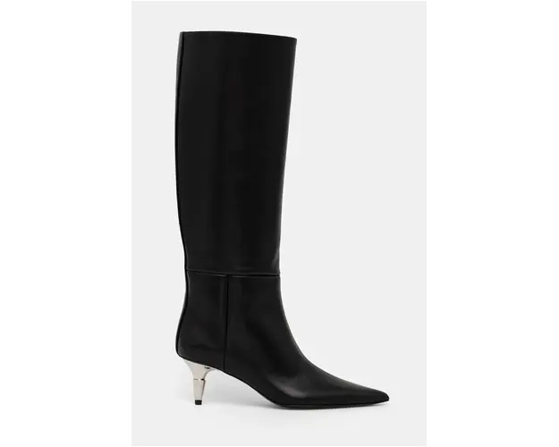 Proenza Schouler ghete de piele Spike femei, culoarea negru, cu toc cui, PS43071A