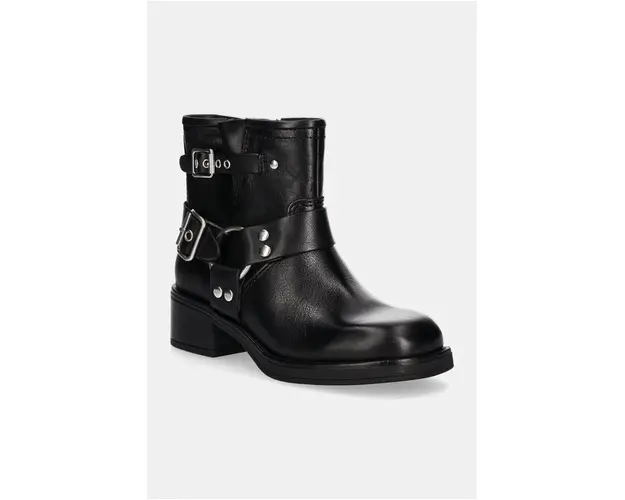 Aldo cizme de piele THRILL femei, culoarea negru, cu toc drept, 13800050 THRILL
