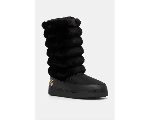 Love Moschino cizme de iarna culoarea negru, JA24312G0LISH000