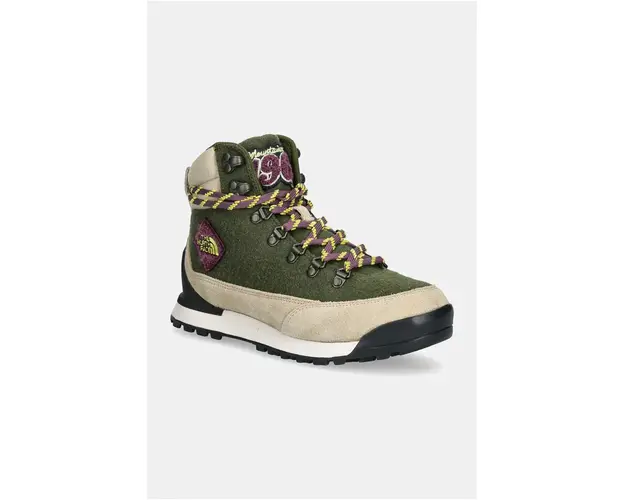 The North Face pantofi Back to Berkeley IV Novelty femei, culoarea verde, izolare usoara, NF0A8A9H8JO1