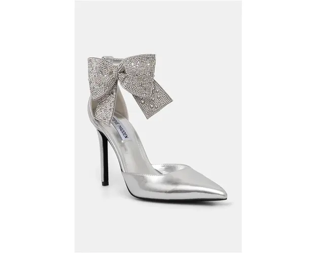 Steve Madden pantofi cu toc Deville culoarea argintiu, SM11003196