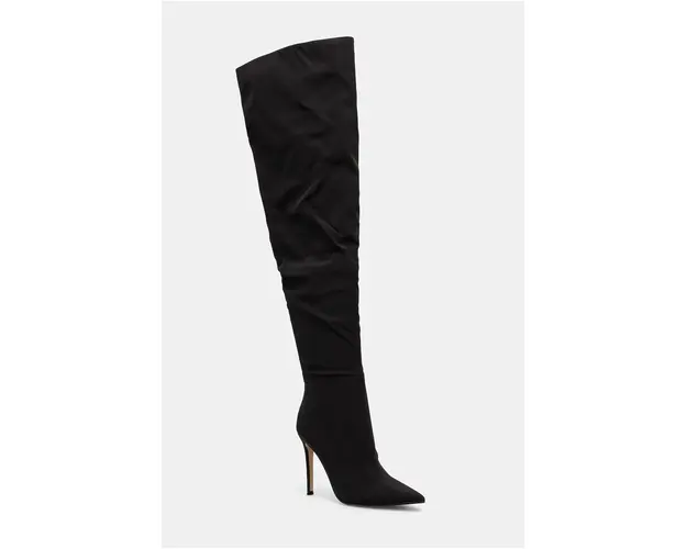 Steve Madden cizme Epic femei, culoarea negru, cu toc cui, SM11003361