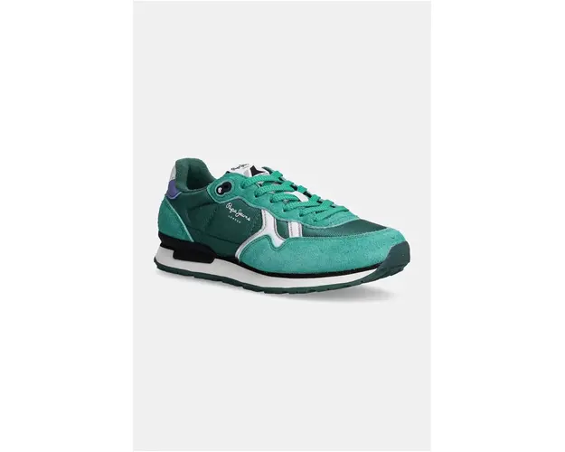 Pepe Jeans sneakers PLS40018 culoarea verde, BRIT SERIE W