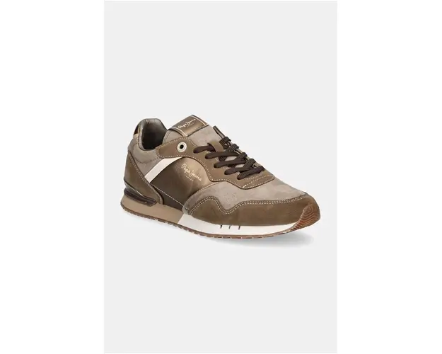 Pepe Jeans sneakers PLS40023 culoarea maro, LONDON GALA W