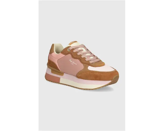 Pepe Jeans sneakers PLS60025 culoarea maro, RUSPER MANIA