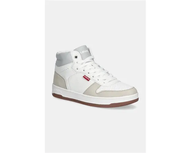 Levi's sneakers DRIVE S HIGH culoarea alb, 000EJ-0002