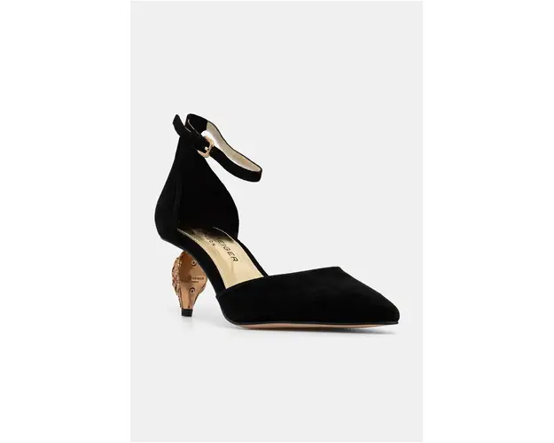 Kurt Geiger London pantofi cu toc Eagle Heel Pump culoarea negru, 3431305209