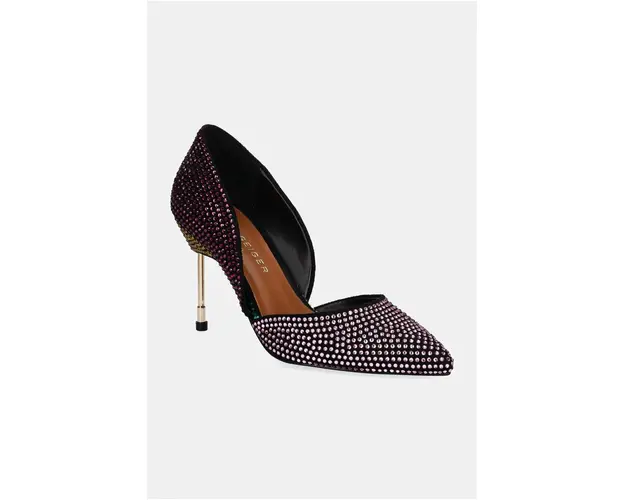 Kurt Geiger London pantofi cu toc Bond 90 culoarea violet, 2274599609