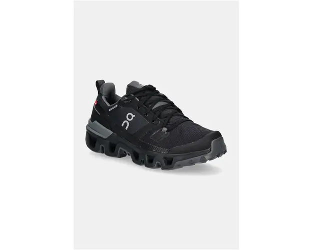 ON running pantofi Cloudwander Waterproof femei, culoarea negru, 7398602