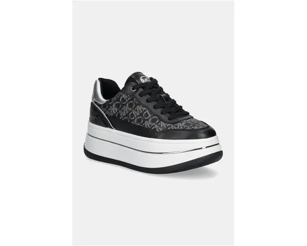 MICHAEL Michael Kors sneakers din piele Hayes culoarea negru, 43F4HYFS2L.023
