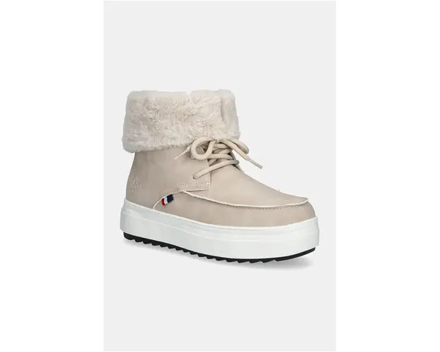 U.S. Polo Assn. cizme de iarna ICY culoarea bej, ICY001W/DHF1