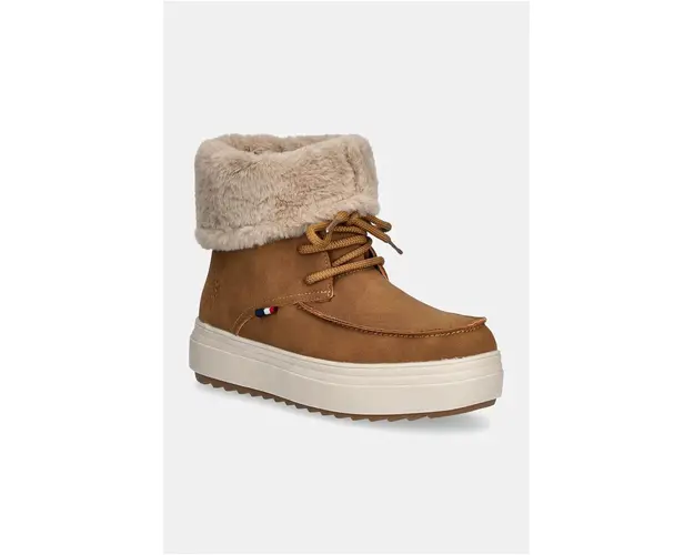 U.S. Polo Assn. cizme de iarna ICY culoarea maro, ICY001W/DHF1