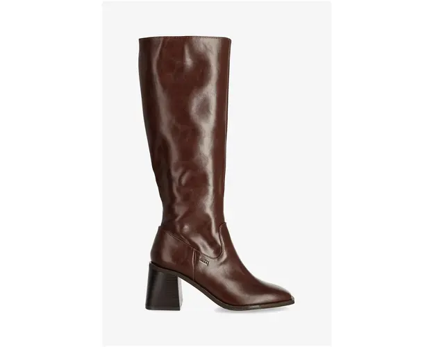 Mexx cizme POMME MAYA femei, culoarea maro, cu toc drept, MIQL1801743W-01