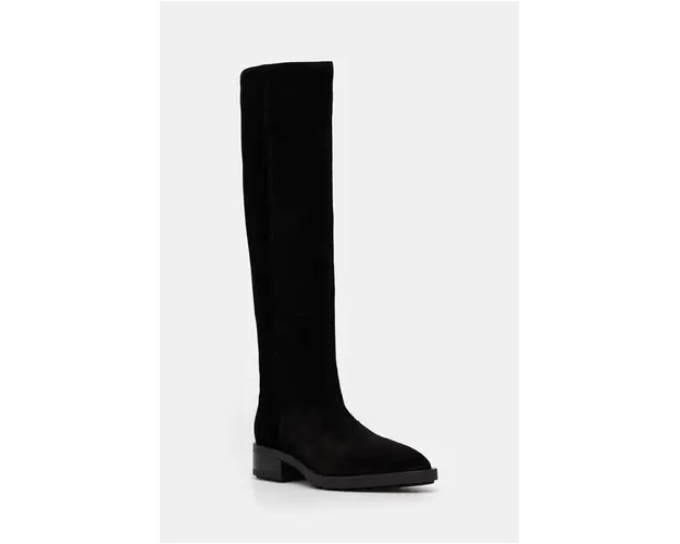 Copenhagen cizme femei, culoarea negru, cu toc plat, CPH323