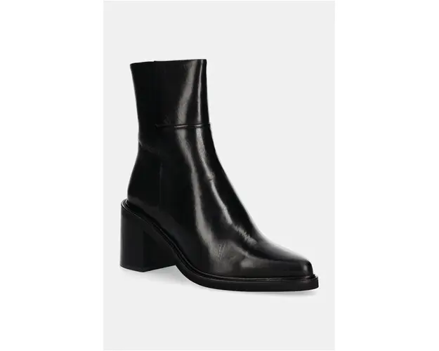 Billi Bi botine femei, culoarea negru, cu toc drept, A7310