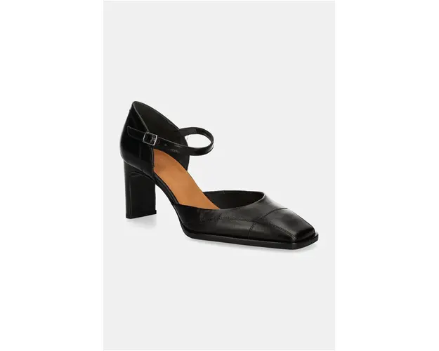 Billi Bi pantofi de piele culoarea negru, cu toc drept, A7486