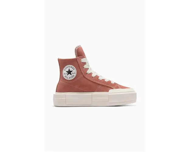 Converse tenisi din piele intoarsa Chuck Taylor All Star Cruise culoarea portocaliu, A10437C
