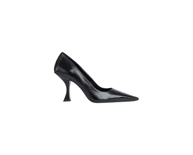 By Far stilettos de piele Viva culoarea negru, 23PFVIVBLCRE