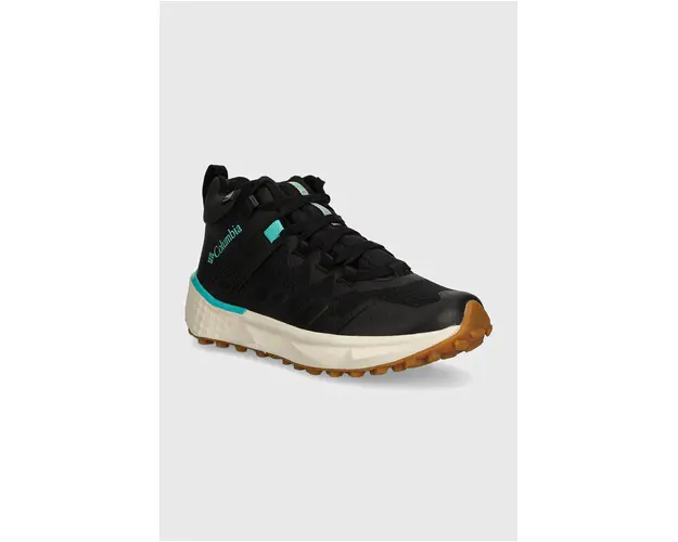Columbia pantofi Facet 75 Mid Outdry femei, culoarea negru, 2100111