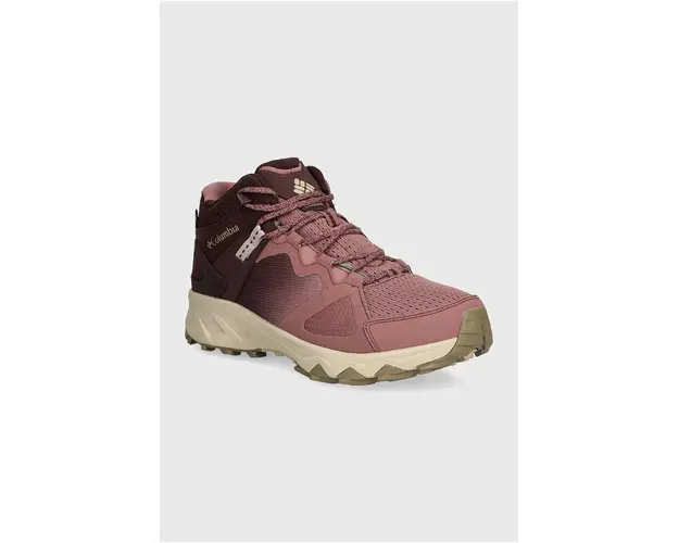 Columbia pantofi Peakfreak Hera Mid Outdry femei, culoarea roz, 2100201