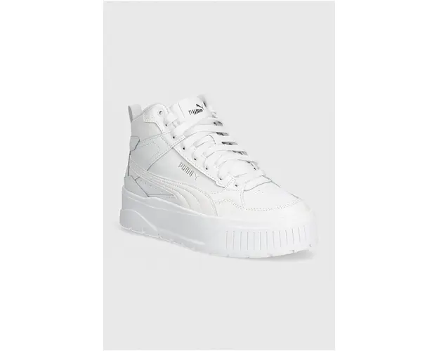Puma sneakers Karmen II Idol Mid culoarea alb, 397463