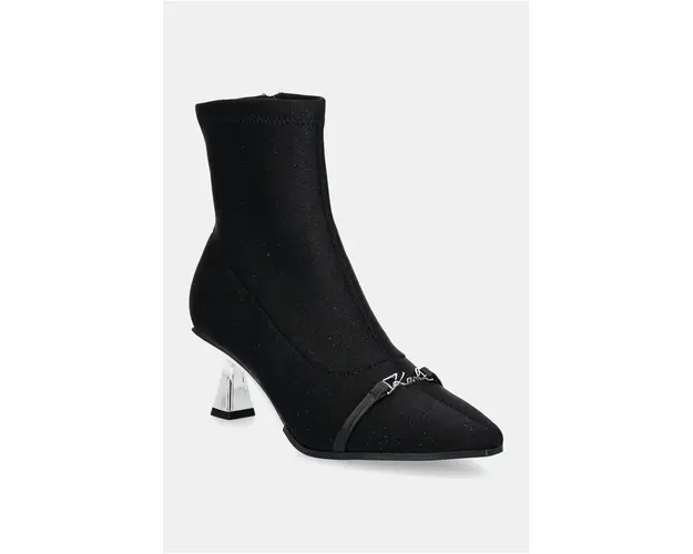 Karl Lagerfeld botine PANACHE II femei, culoarea negru, cu toc cui, KL30844