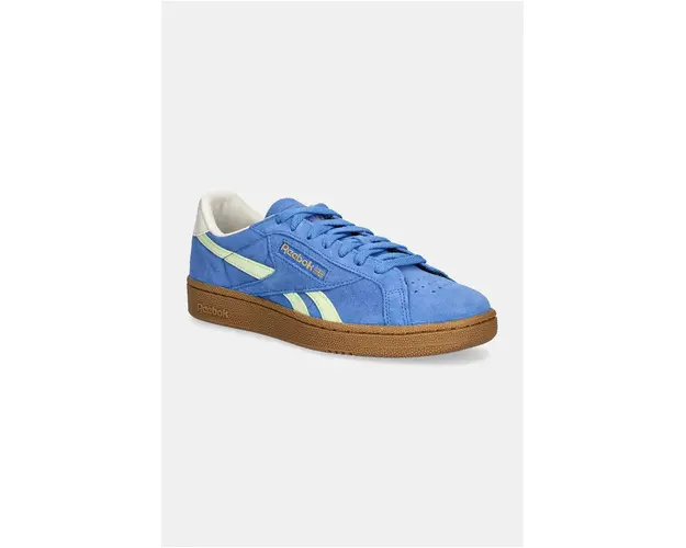Reebok Classic sneakers din piele intoarsa Club C Grounds Uk 100201230