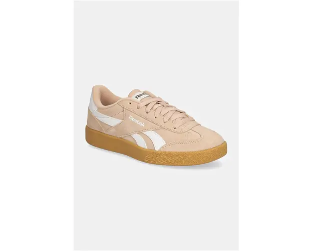 Reebok Classic sneakers din piele intoarsa Smash Edge culoarea roz, 100208244