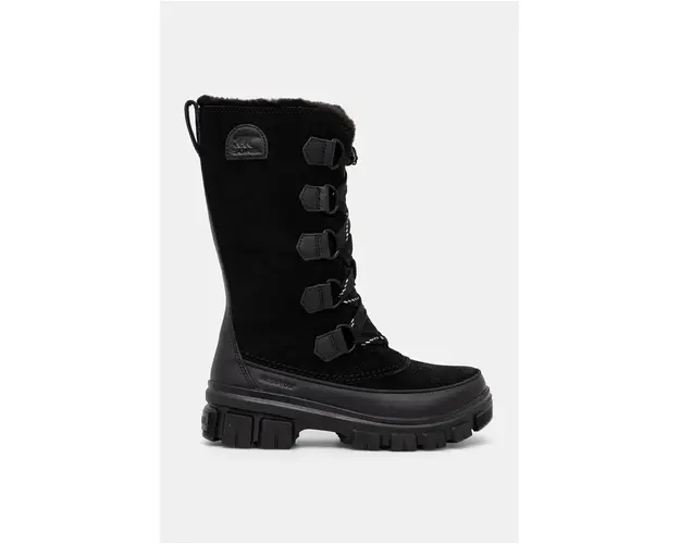 Sorel bocanci de piele TORINO V TALL WP OUTDRY culoarea negru, 2106691010