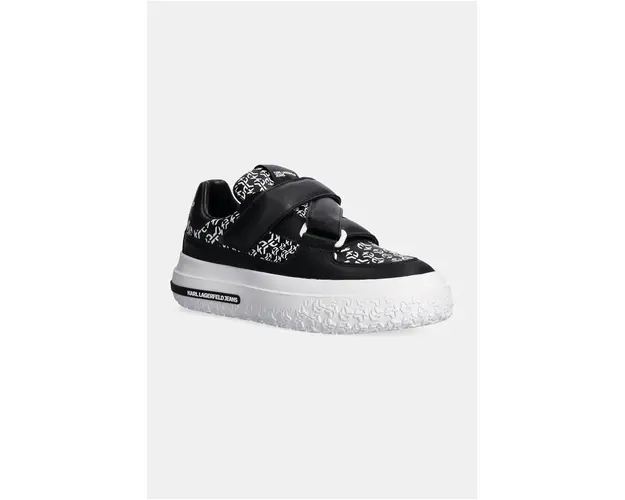 Karl Lagerfeld Jeans sneakers din piele KLJ KUP culoarea negru, KLJ64824