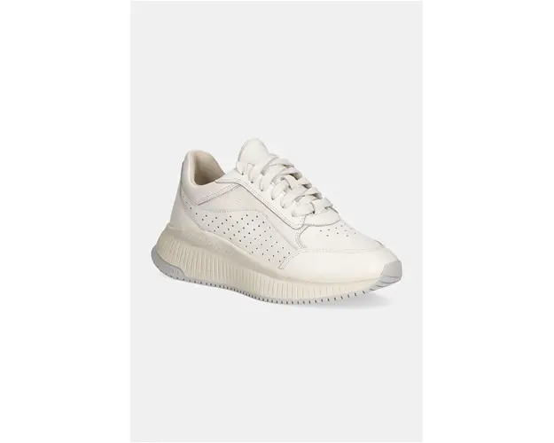 BOSS sneakers din piele TTNM EVO culoarea alb, 50529742