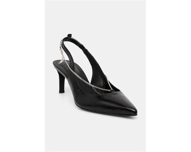 ZADIG&VOLTAIRE stilettos de piele First Night culoarea negru, SWCT00874