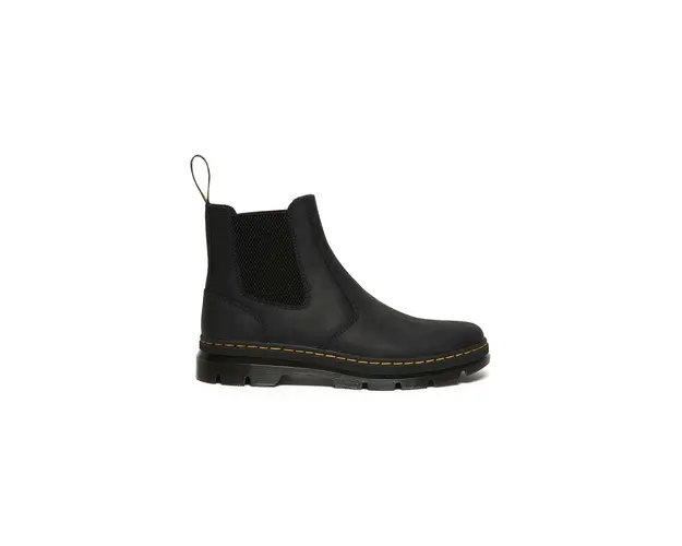 Dr. Martens cizme Embury culoarea negru, cu toc plat, DM26002001