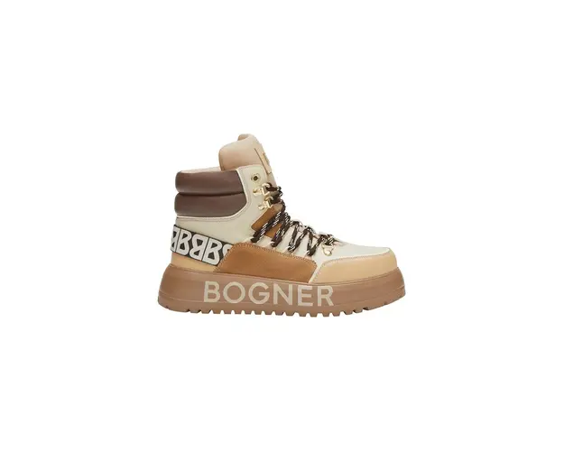 Bogner bocanci de piele ANTWERP culoarea bej, 22441245