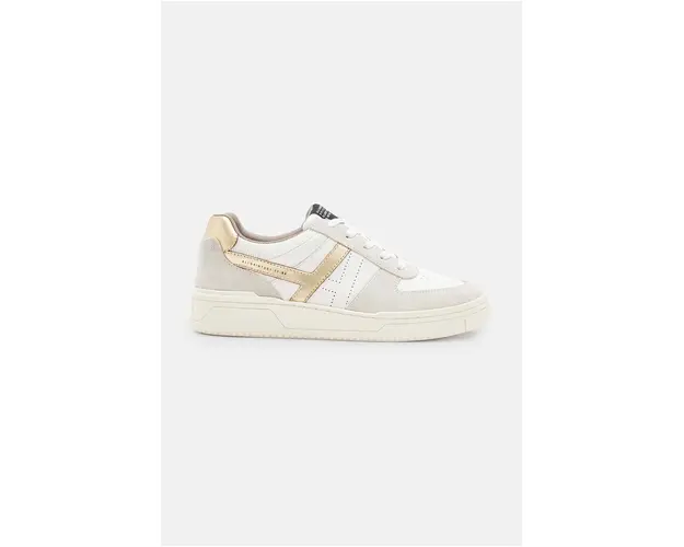 AllSaints sneakers din piele Vix Suede Sneaker culoarea alb, W125FB