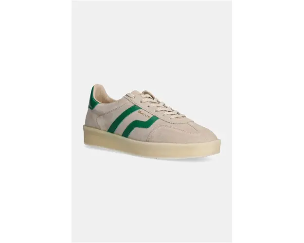 Gant sneakers din piele intoarsa Cuzima Crepe culoarea bej, 29533961 G923