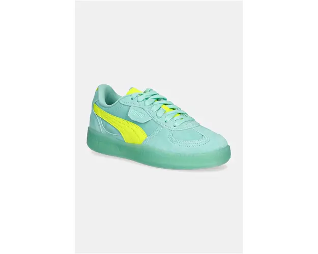 Puma sneakers din piele intoarsa Palermo Moda Xtra culoarea turcoaz, 398534