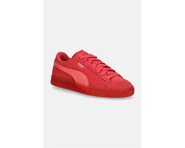 Puma sneakers din piele intoarsa Suede Classic Translucent culoarea rosu, 398818