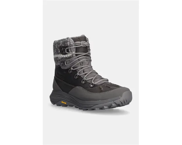 Merrell pantofi Siren 4 Thermo Mid Zip Waterproof femei, culoarea gri, izolat, J038208