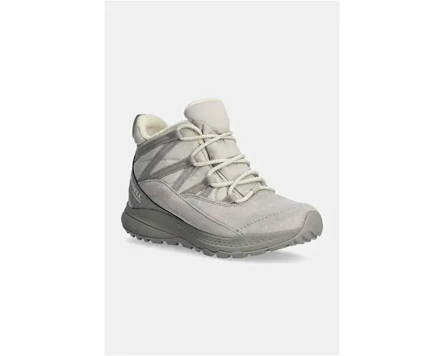 Merrell pantofi Bravada Edge 2 Thermo DEMI Waterproof femei, culoarea gri, izolat, J038200