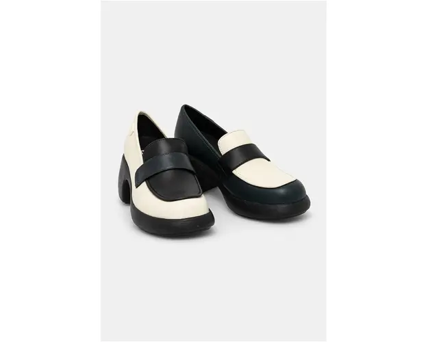 Camper mocasini TWS femei, culoarea negru, cu platforma, K201292-023